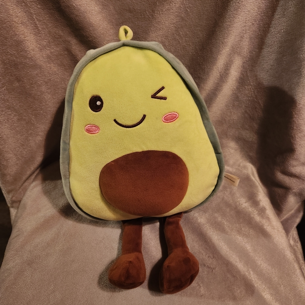 Bunbunbunny plush avocado. Medium size.